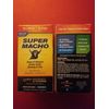 2 PACK HIGH POTENCY SUPER MACHO ENERGY TABLETS 50CT