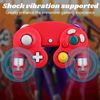 OSTENT Wired Shock Game Controller Compatible for Nintendo GameCube NGC Video Game Color Red