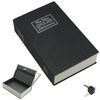 Dictionary Diversion Book Safe w/ Key Lock ~ Metal ~Black (Medium)