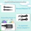 5FT Easter Inflatable Bunny Blow up Yard Decorations with Build-in LED Lights 