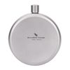 Boundless Voyage Titanium Ultralight Hip Flask, 150ml, Round, Ti3065D
