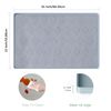 Under Sink mat for Kitchen Waterproof 34"×22" Light Grey