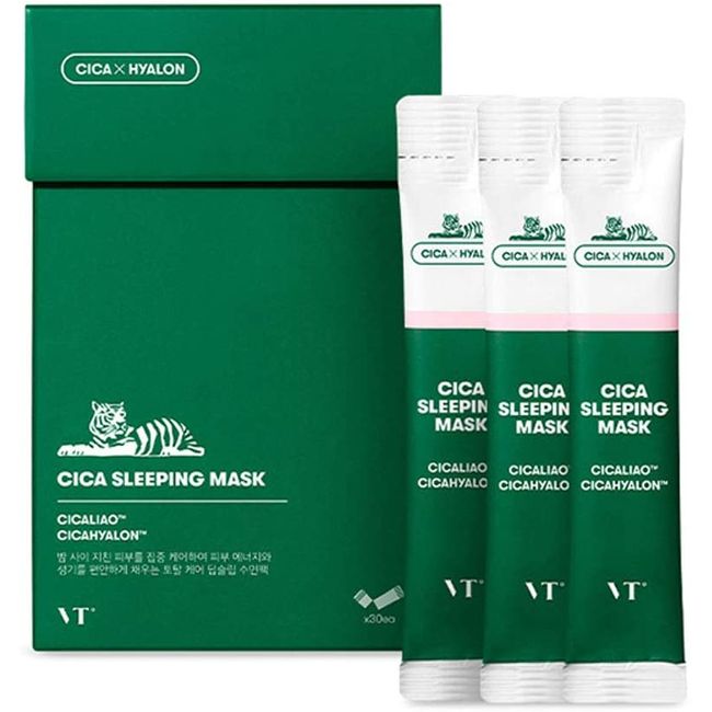 [VT / Vuity] Cica Sleeping Mask Korean Cosmetics Korean Sleeping Pack Night Pack (30 pieces)