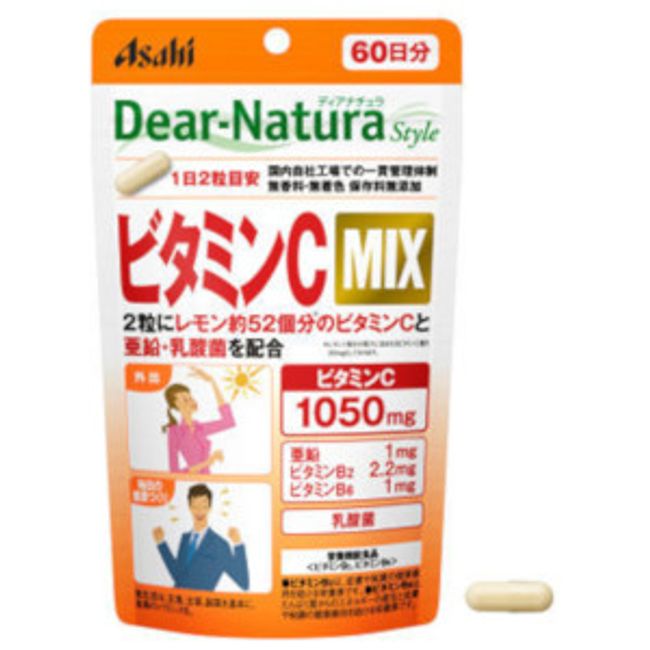 Asahi Dear Natura Style Vitamin C MIX 60 days supply 120 tablets