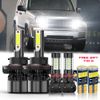For Jeep Liberty 2008-2011 2012 LED Headlight High/Low+Fog Light Bulbs Combo kit