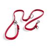 BullyBillows Double Ended Red Training Lead | Multi-Functional Lead | Medium Length For Obedience Or Distance Work