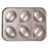 Silicone Baking Pan, Thick Steel Plate (6 Lemon Cake Pans)