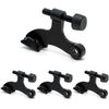 4 Pack Hinge Pin Matte Black Door Stopper, Adjustable Heavy Duty Door Stopper