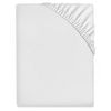 Microfiber Fitted Sheet Single Bed - (25cm) Deep Bed Sheets - Elasticated Corner Bedsheet (91 x 193cm) - Easycare Bed Fitted Sheets - White