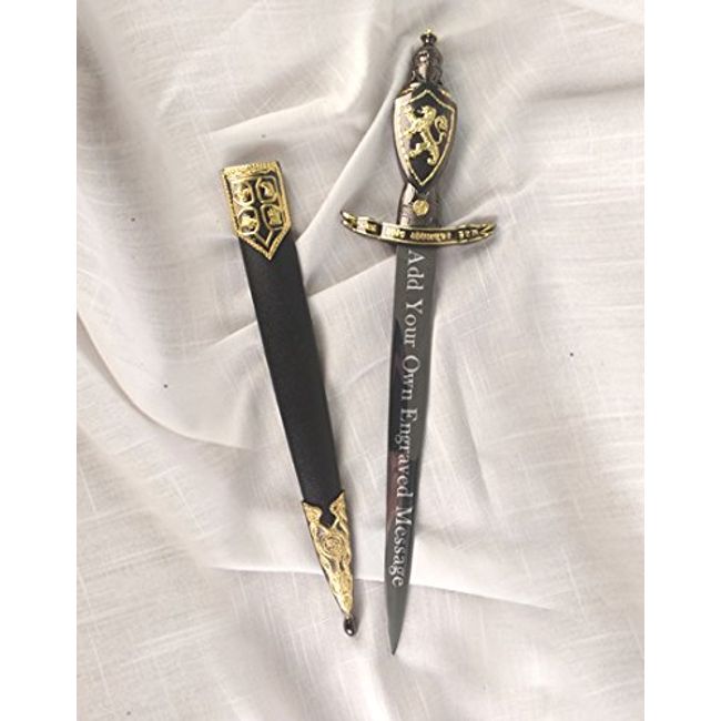 Strongblade Personalized Lionheart Dagger with Free Engraving