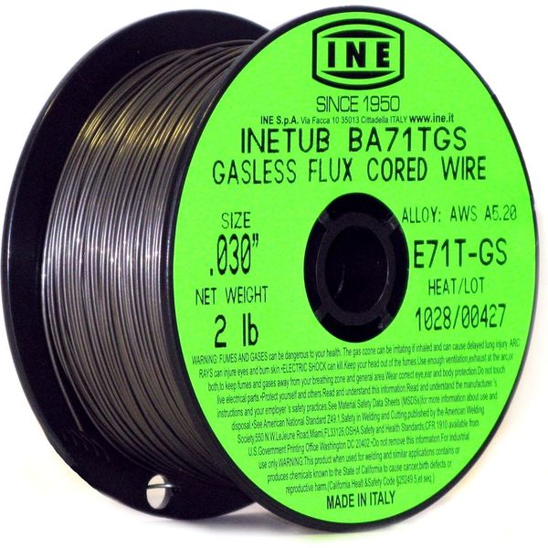 INETUB BA71TGS .030-Inch on 2-Pound Spool Carbon Steel  Welding Wire...