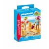 PLAYMOBIL Kids with Sand Castle