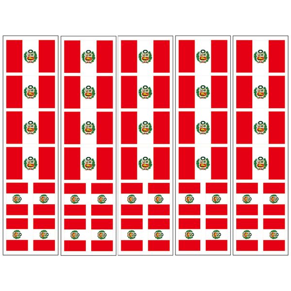 40 Tattoos: Peru Flag, Peruvian Party Favors
