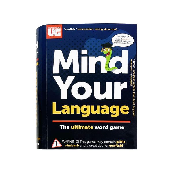 University Games Mind Your Language Board Game
