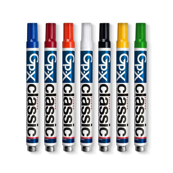 diagraph MSP 918500, GP-X Classic Paint Marker, Black12 Unit/Pack