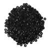Sourcing Map Loose Sequins, 2400Pcs, Black, PVC, Round, 6mm, Sequins, Craft Bead