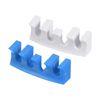 M METERXITY 2 Pack Badminton Stringing Racquet Load Spreader - Pressure Reducer Stringing Protector Threading Machine Adapter for Repair Fixing (Blue/White)