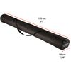 celexon Nylon-Softcase Fitted Tripod Screens Cloth Width 133cm - Dimensions:155x18cm (LxD)- Black