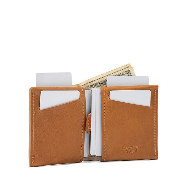 Leather Wallet - Bi-Fold 2.0 - Camel