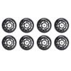 8 Pcs Inline Skate Wheels 76Mm 80Mm Inline Skates Replacement Wheel with Bearings,76mm