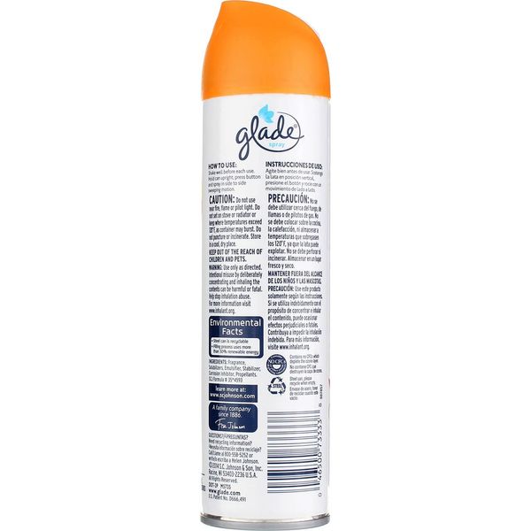 Glad Room Air Freshener Hawaiian Breeze Aerosol, Can 8 Oz