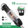 Immersion Blender Handheld, 800W Powerful Electric Hand Blender with Titanium