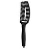 Olivia Garden Fingerbrush Paddle Hair Brush Medium - Scalp Shape, Ionic Bristles, Massage, Comfortable, Anti-Static & Vented Hairbrush