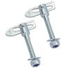 Antiluce Drop Catch Anti-Luce Fasteners M12 x 64mm Tail Gate Trailers Gates 2pc
