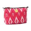Anna Griffin Large Pink Ikat Large Cosmetic Bag