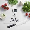 JUNIWORDS Glasschneidebrett, Gin & Liebe (1009537)