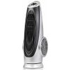 Ovente Cool Breeze Electric Oscillating Tower Fan 3 Speed Control Silver TF87S