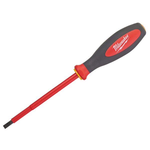 Milwaukee VDE Slotted Screwdriver 5.5 x 125mm