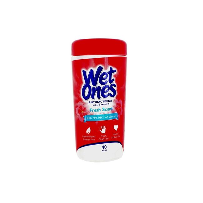 Wet Ones Wipes Fresh Scent Hand Wipes 48 Count