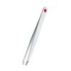Rubis Classic Tweezers Slant Tips Satin White