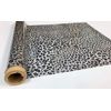 Metallic Foil - Wild Leopard Spots - Small Silver - Decorative Trasfer Roll 12" x 15'