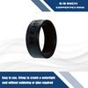 XFITTING 5/8 Inch Copper Pex Ring Black Oxidized Surface, 25 Pieces