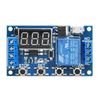 Gikfun DV 6V~30V Multifunction Trigger Delay Time Module Switch Control Timer Relay Digit LED Display Micro USB 5V for Arduino EK1945