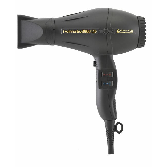 Turbo Power Twinturbo 3900 ADVANCED Hair Dryer Ionic Ceramic Black