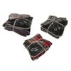 Gorpets Camden Blanket Medium (100x75 cm) Red Check (Double Sided)