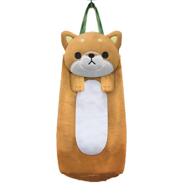 Meibo ME240 Plastic Bag Stocker, Hanging Hook, Mameshiba Dog