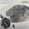 ASDFGHT gcv160 Pull Start Recoil Starter, Black, 13007