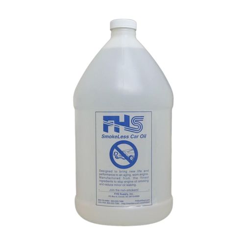 FHS Smokeless Motor Oil (Heavy) (1 Gallon) – High-Performance Engine Oil w/Proprietary Synthetic Oil Blend – Car Oil Stays Cleaner, Reduces Emissions, Extending Mileage - Diesel & Turbo No-Smoke Oil