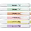 Highlighter - STABILO swing cool Pastel - Pack of 6 - Assorted Colours