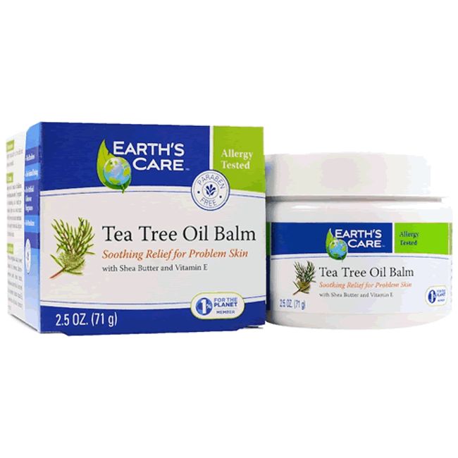 Tea tree oil balm 71 g (tea tree, tea tree) Contains shea butter and vitamin E for general itchiness♪<br> Clean scent Paraben-free No synthetic colorants or fragrances Petrolatum-free Helps prevent itching while moisturizing and protects delicate skin