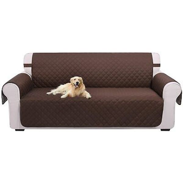 Reversible Sofa Cover Couch Cover for Dogs with Elastic Straps Water Repellen...