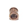 Wide Knotwork Viking Celtic Beard Hair Bead (8mm Hole, Made from Solid Bronze)