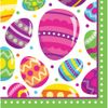 Creative converting Easter Egg Fun 16 Ct Lunch Napkins Colorful Spring Party