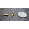 Brass #6  Phillips Flat Head Wood Screw x .500" Length, 100 Pcs