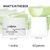 LANBENA Blackhead Remover Peel Off Mask with 60pcs stips - Remove Blackheads from Face & Nose, 1.05oz