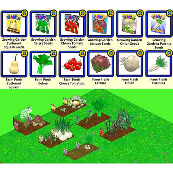 !!!Choose 3!!! 2020 Webkinz VEGGIE FEST Growing Garden Farm Fresh Seed Packets